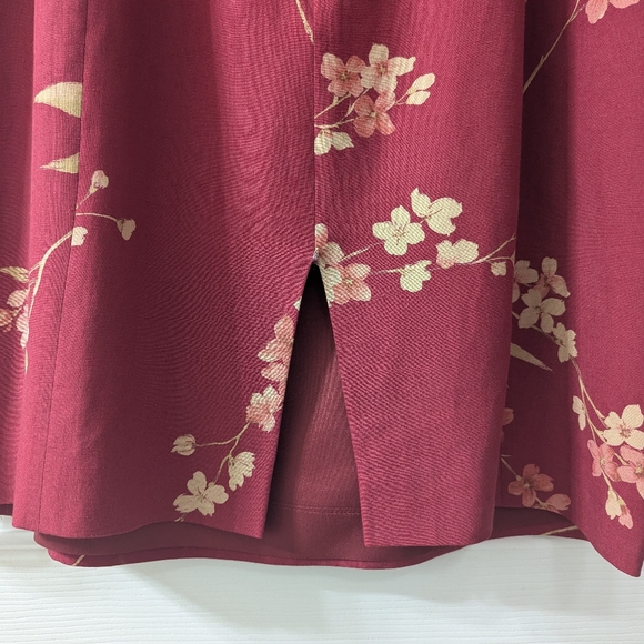 Jones New York vintage silk & linen dress - size 8 (Original owner)